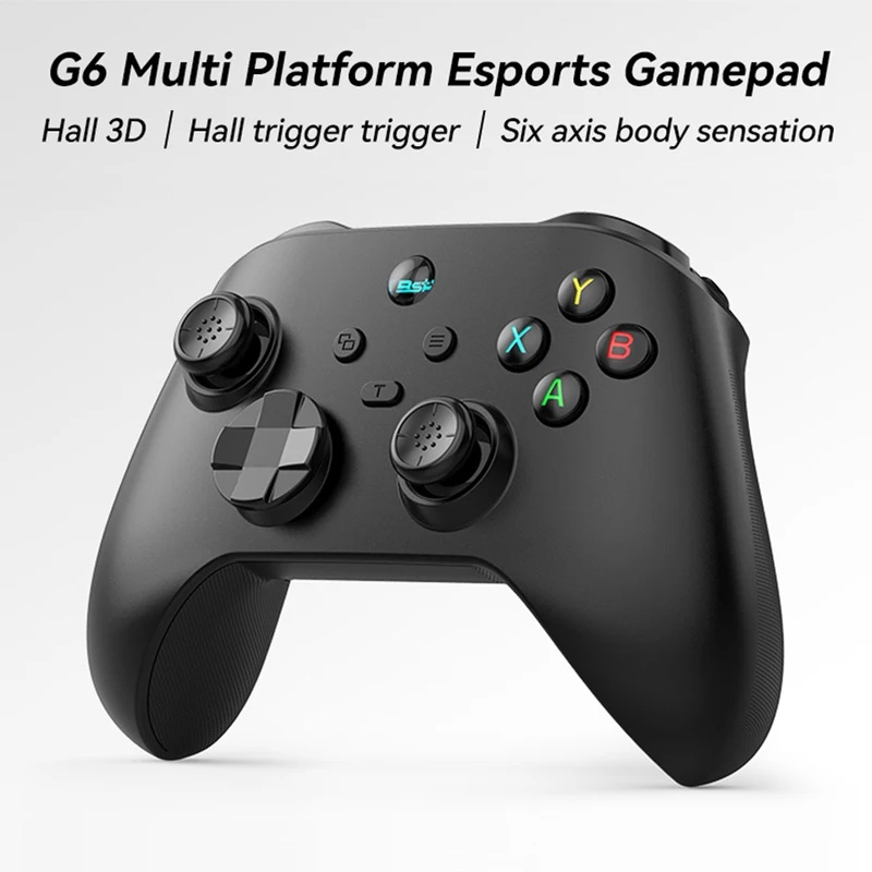 Board Game Android - iPhone、Android、Switch、PC対応のG6ホールエフェクトワイヤレスコントローラー、アンチドリフトジョイスティックゲームパッド、BluetoothクラウドストリーミングゲーミングP