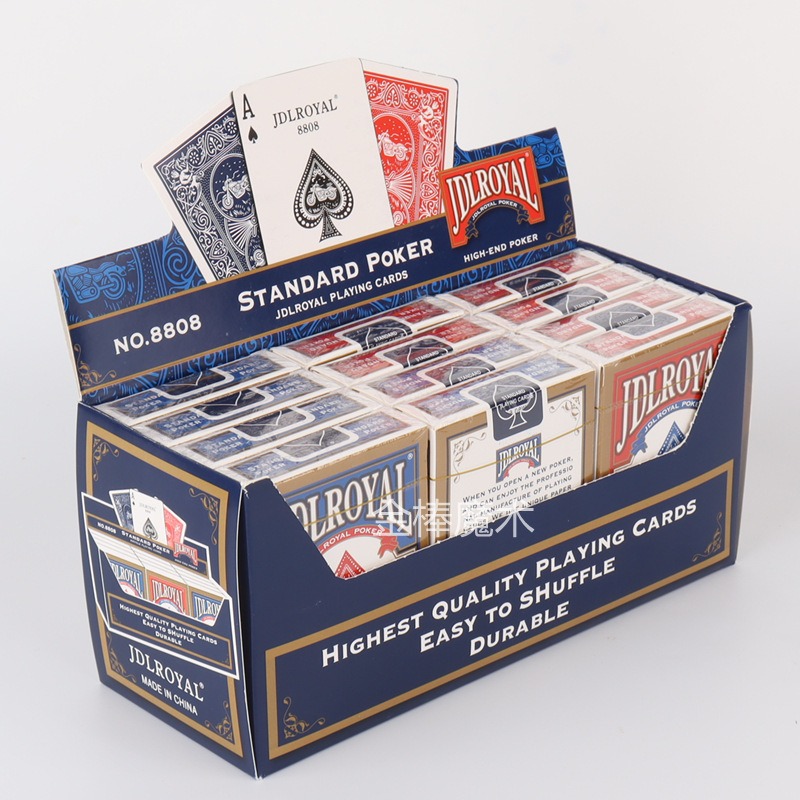 Board Game Of Life - JDLROYAL 標準ポーカー用トランプ No.8808 耐久性のある滑らかなシャッフルペーパーカード パーティーゲーム マジックトリック