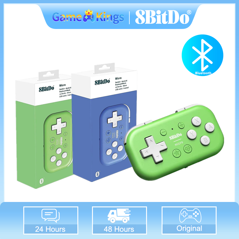 Board Game Android - 8BitDo Micro Bluetoothゲームパッド。Nintendo Switch/Switch 2/Android/Raspberry Pi/iOS/PCに対応。キーボードモードも搭載。コンパクトなミニコントローラー。