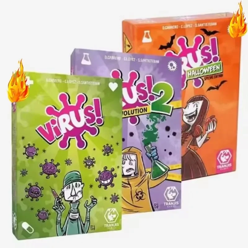 Strategy Board Game - 2026 ファミリーストラテジーカードゲームセット バイウスシリーズ 1&2 & ハロウィン