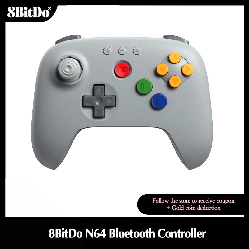 8BitDo グレー N64 Bluetooth コントロー - Board Game Android のレビューと価格