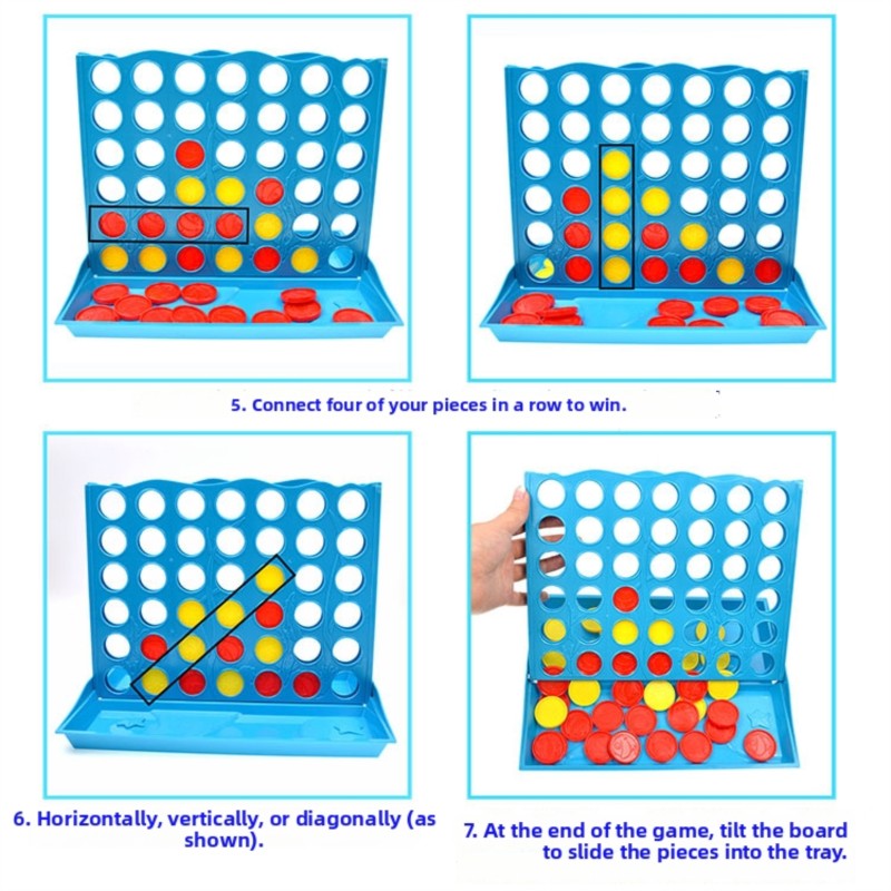 3D 4連ボードゲーム 子供向け 親子インタラクティブ卓上お - Board Game Live のレビューと価格