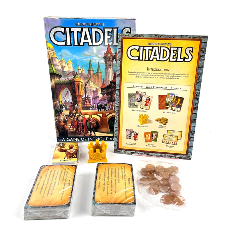 フォートレス改訂版 クラッシュ 中世都市建設戦略 ブラフゲー - Board Game Catan のレビューと価格