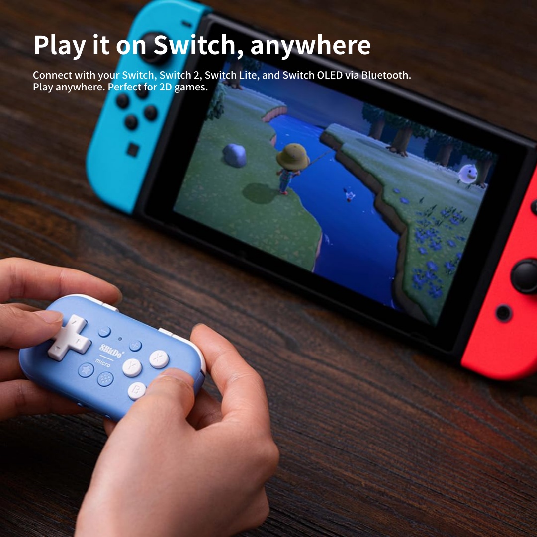8BitDo Micro Bluetoothゲームパッド。N - Board Game Android のレビューと価格