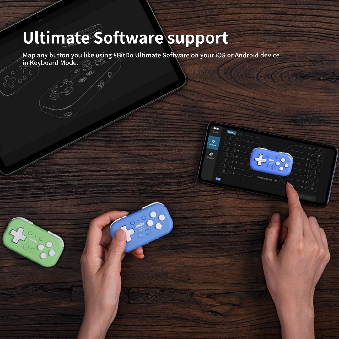8BitDo Micro Bluetoothゲームパッド。N - Board Game Android のレビューと価格