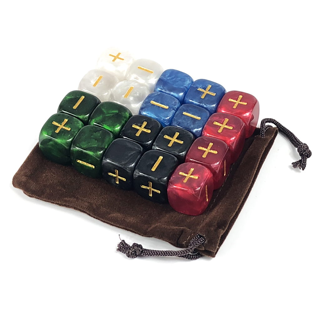 Fate ダイス バッグ付き 20 個 ボードゲーム 