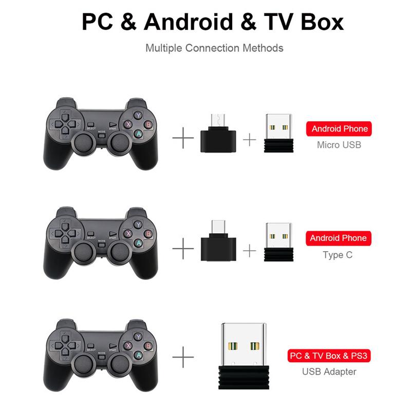 ワイヤレスコントローラー2.4g,Android TV,PC - Board Game Android のレビューと価格