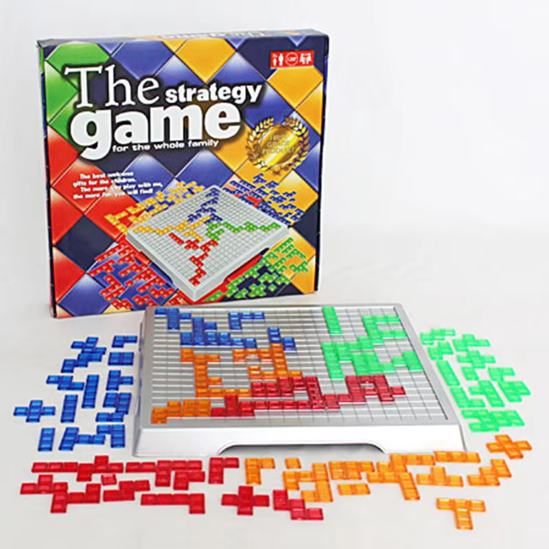 子供知的パズル戦略ボード知育玩具色の正方形ゲームキッズファミ - Strategy Board Game のレビューと価格