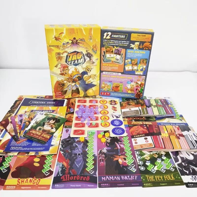 タッグチーム - カードゲーム |   速攻の対戦、驚愕のひ - Board Game Catan のレビューと価格